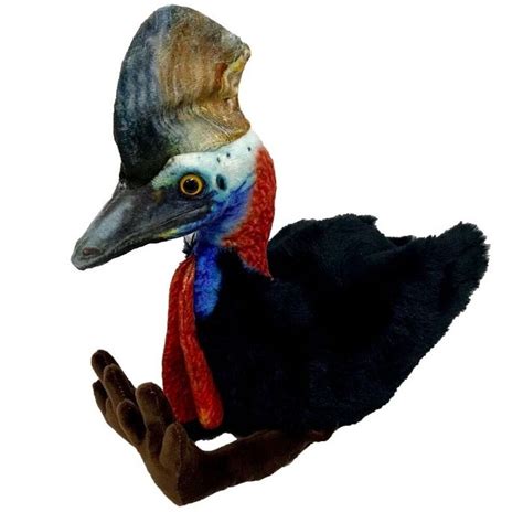 Cassowary Bird Soft Toy 46cm Wild Republic