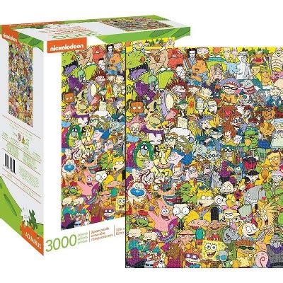 Aquarius Puzzles Nickelodeon Cast Piece Jigsaw Puzzle Target