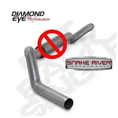 Diamond Eye 5 Stainless Exhaust 06 07 Chevy Gmc Duramax 6 6 No Muffler