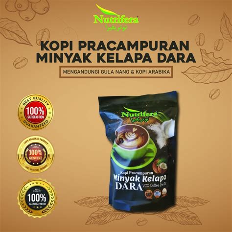 Kopi Pracampuran Minyak Kelapa Dara