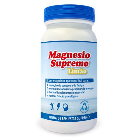 Magnesio Supremo Limão Pó 150 gr