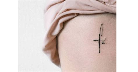 Ideas De Tatuajes De Fe Y Sus Significados Hombre Mujer