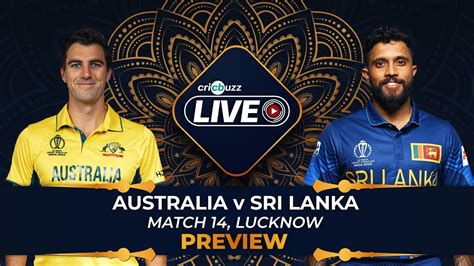 World Cup Australia V Sri Lanka Preview Youtube