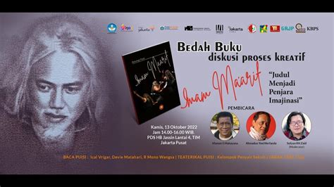 Bedah Buku Diskusi Proses Kreatif Antologi Puisi Imam Ma Arif