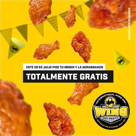 Celebra El Día De Las Alitas Con Buffalo Wild Wings Y Merca2 0