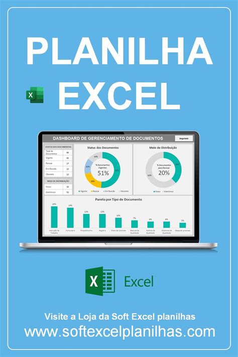 Planilha Controle De Documentos Em Excel I Soft Excel Explore O