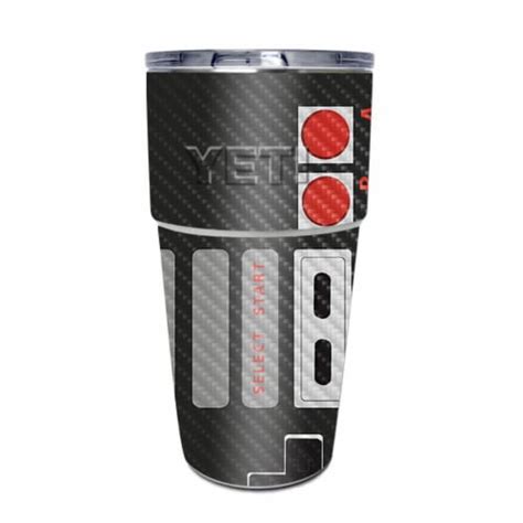 Mightyskins Cf Yepint Si Retro Gamer Carbon Fiber Skin For Yeti