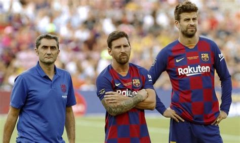 Barça Ernesto Valverde Revient Sur Les Conflits Entre Messi Et Des Cadres Du Vestiaire