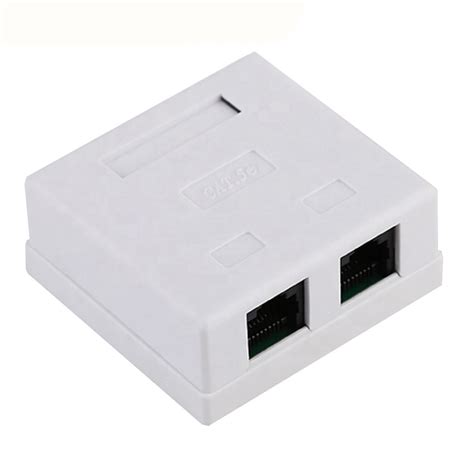 Utp Cat E Cat Network Junction Socket Rj Box Ports Wall Surface