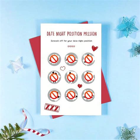 Naughty Scratch Off Sex Position Birthday Card For Boyfriend Funny Valentine S Day Card Cheeky