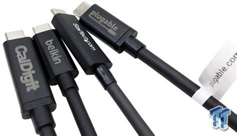 Thunderbolt 3 Cable Roundup: Do they differ?