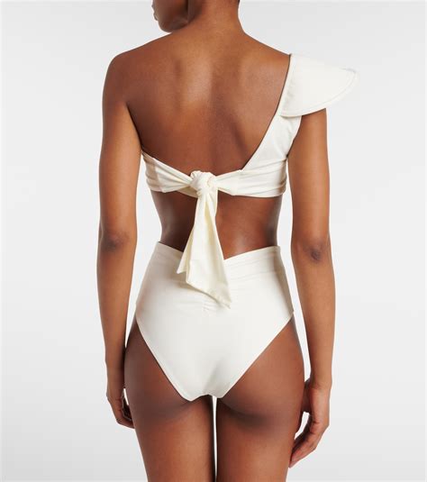 Marinera Ruched Bikini Bottoms In White Johanna Ortiz Mytheresa