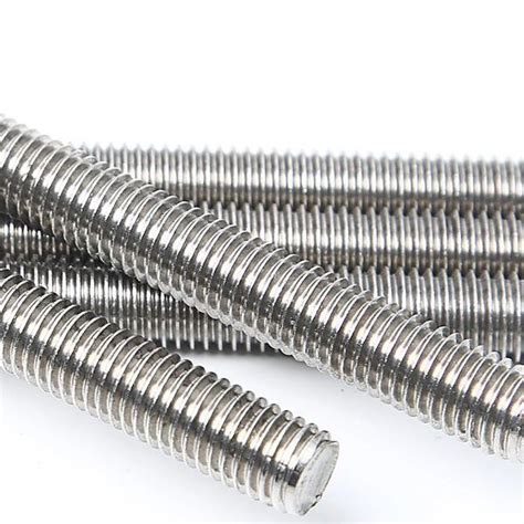 Super Duplex Stainless Steel Uns S32550 3 1 4 900mm Stud Bolt With Nut