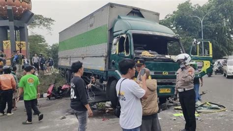 Kata Polisi Soal Truk Ugal Ugalan Di Tangerang Yang Sebabkan Banyak