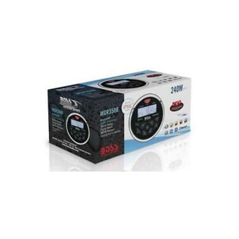 RÁDIO AM FM MP3 WMA USB AUX BLUETOOTH BOSS MRG350B Compre Online