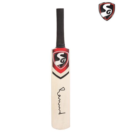 SG Rahul Dravid Signature Miniature Cricket Bat: Buy Online at Best ...