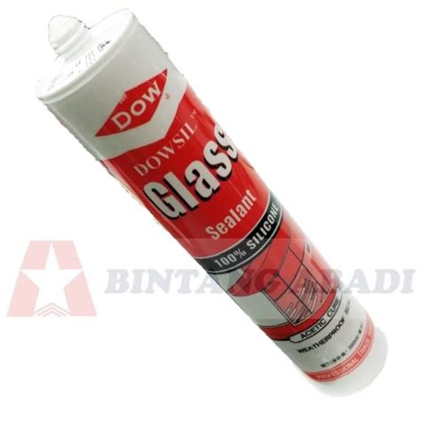 Jual Dowsil Lem Silikon Kaca Asam 300 ML Silicone Glass Sealant Dow