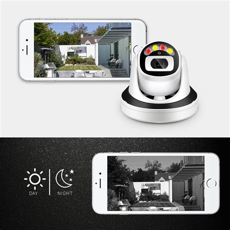 Ultra HD 2.4GHz Wifi Surveillance Camera Cloud Storage Built-in Card Slot Two-way Audio CCTV ...