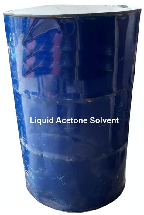 Liquid Acetone Solvent For Industrial Equipment Cleaning Kg