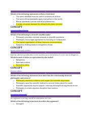 Intro To Ethics Sophia Practice Milestone Pdf Which Of The