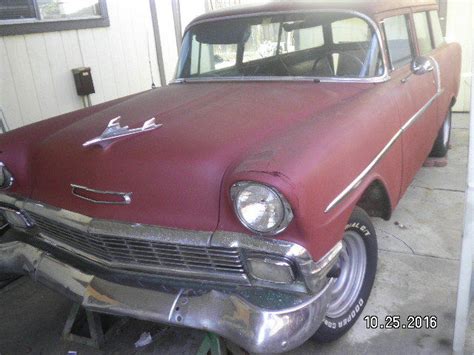 Chevrolet Door Station Wagon Project Car Classic Chevrolet Bel