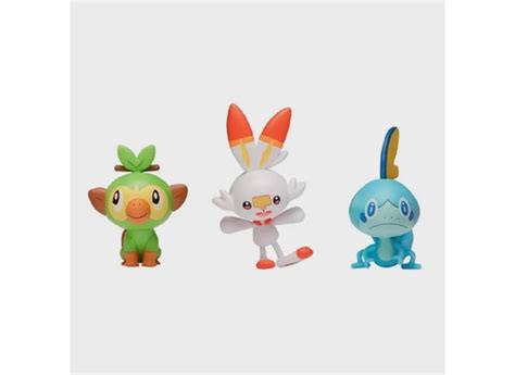 Bonecos Pokémon Battle Figure Multi Pack 8 Figuras Scorbunny