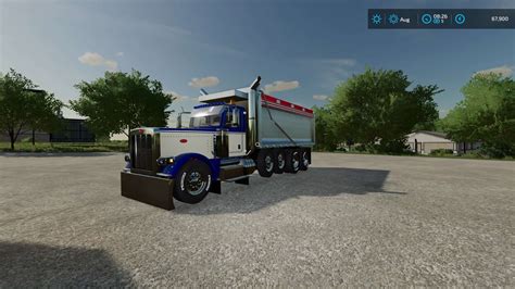 Peterbilt 379 Dump Truck V1 0 0 0 FS25 Mod FS22 Mod