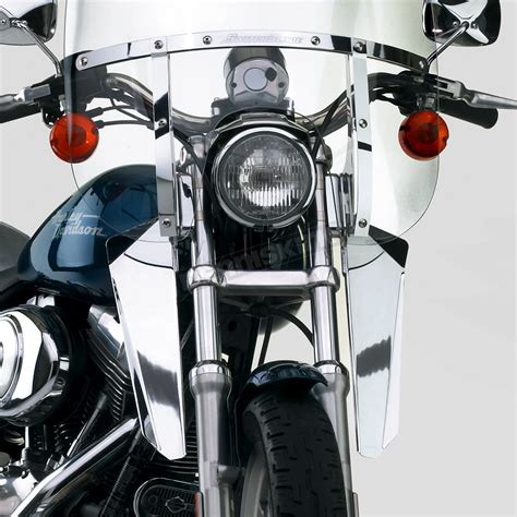 National Cycle In Chrome Switchblade Windshield Lowers N