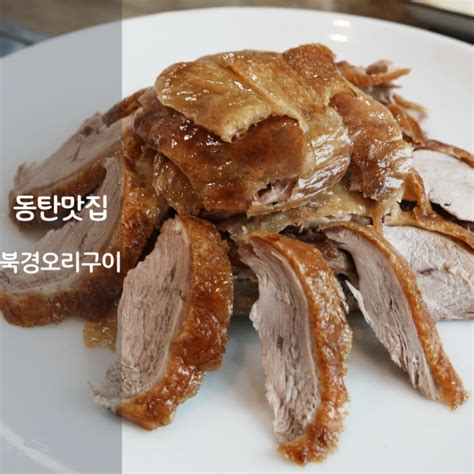 동탄 센트럴파크 맛집 개나리공원 북경오리구이 오리요리 베이징덕 네이버 블로그