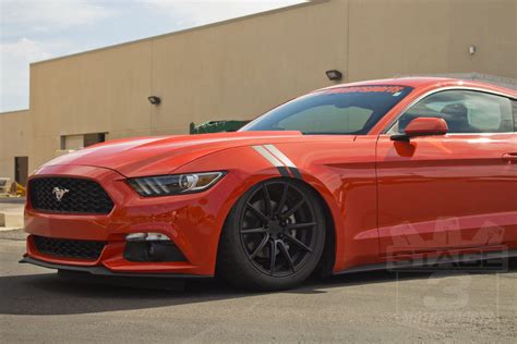 2015 Mustang Air Lift Air Ride Digital Suspension System Installed On