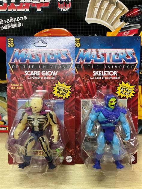 Motu Origins Scare Glow Wave Skeletor Wave Set Hobbies