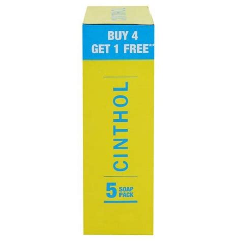 Cinthol Lime Refreshing Deo Soap 100 G Buy 4 Get 1 Free Jiomart