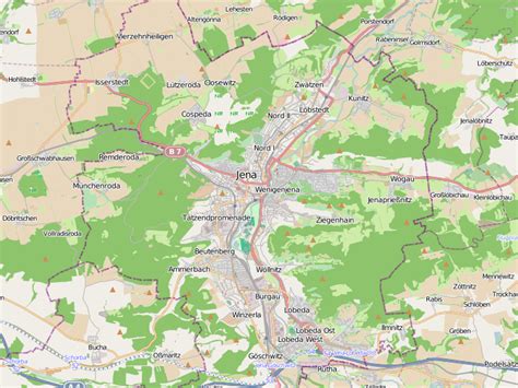 Jena Germany Map Best Map Of Middle Earth