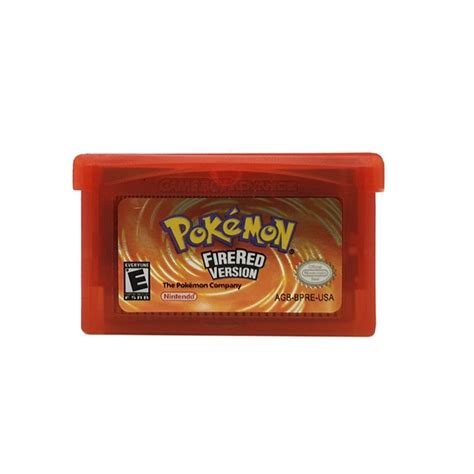 Cartucho Nintendo REPRO GBA Game Boy Pokémon Rojo Fuego en Español | Coppel.com