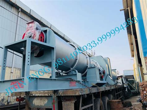 Motor Semi Automatic Asphalt Drum Type Hot Mix Plant 440 Capacity 40 60 At Rs 3200000 Piece