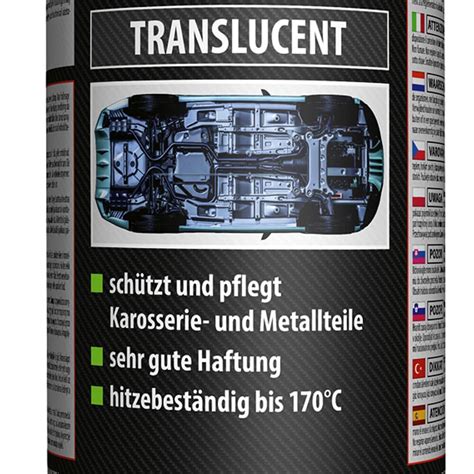 X L Petec Multi Ubs Wax Transparent Transculent Saugdose Unterbodenschutz