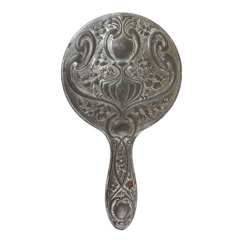 Antique Ornate Art Nouveau Hand Mirror Chairish