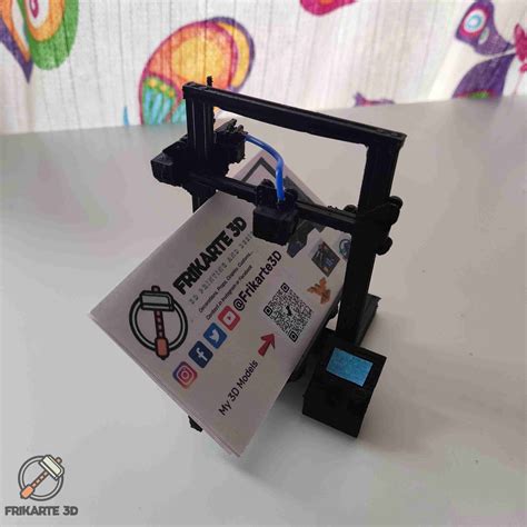 Ender 3 Pro Business Card Holder 3d Models Download Creality Cloud