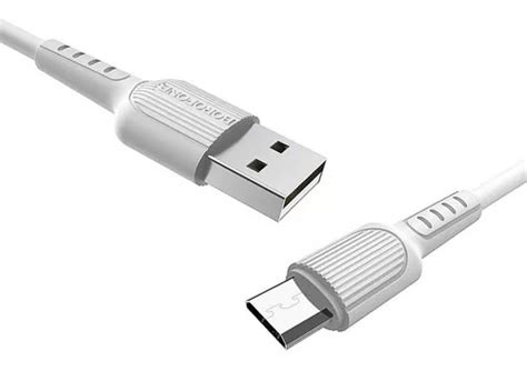 Cabo Usb Borofone Bx Entrada Usb Micro Usb V Sa Da Tipo C Ip