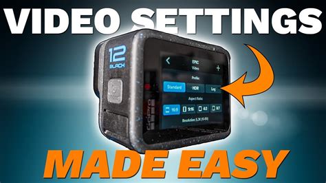 Gopro Video Settings Guide Beginner Friendly Youtube