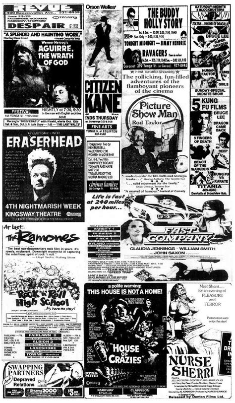 Pin By Art Skull On Movie Posters In Vintage Newspaper Horror