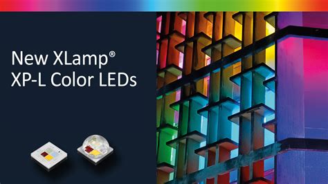 Cree LED Lanza Nuevos LED Color XLamp XP L Optimizados Para