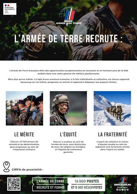 L ARMÉE DE TERRE RECRUTE Montmerle sur Saône