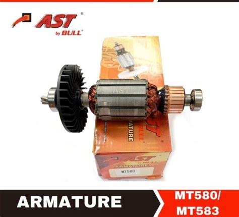 Original Armature Angker Untuk Mesin Circular Saw Maktec MT 580 Atau