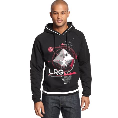 Lyst Lrg Big Tall Pullover Hoodie In Black For Men