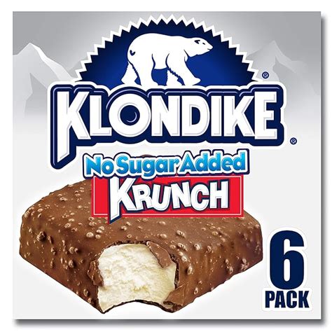 Amazon Klondike Ice Cream Bars Krunch No Sugar Added Count