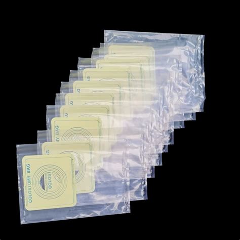 Buy Disposable Ostomy Bag Waterproof Clear Shields Cover Shower