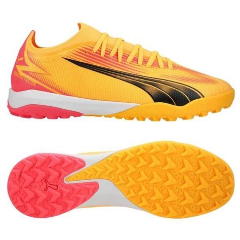 Puma Ultra Match Tt Forever Faster Orange Sort Pink Unisport Dk