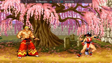 Real Bout Fatal Fury Aoi Mizutani Jp Vs Korochan Jp