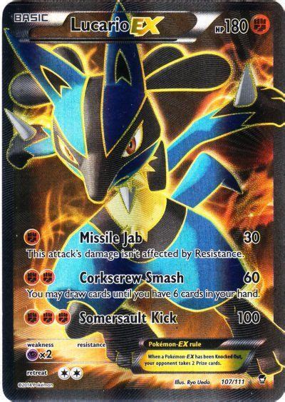 Lucario Ex Pokemon Rare Pokemon Cards Pokemon Cards